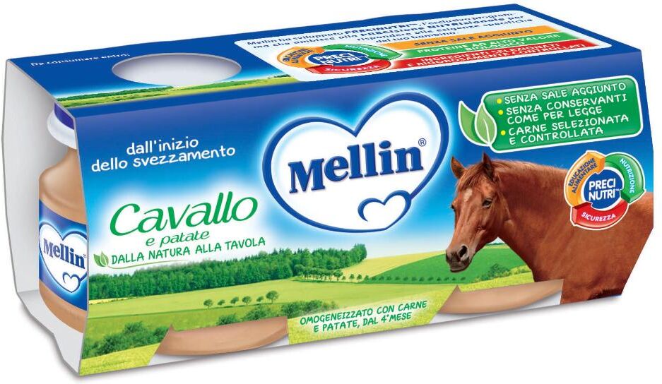 Danone Nutricia Spa Soc.Ben. Mellin Omo.Cavallo Patat 2x80g