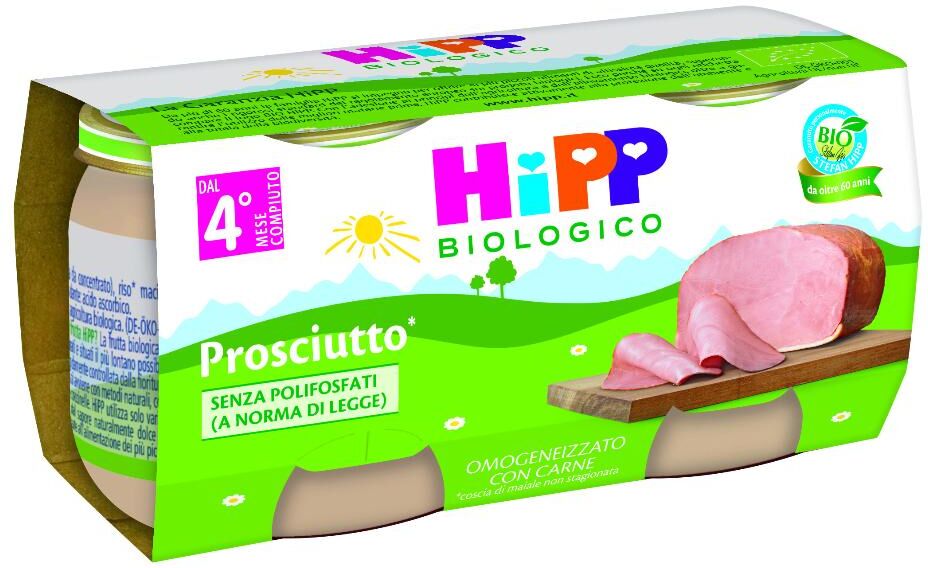 Hipp Italia Srl Hipp Bio Omog Prosciutto 2x80g