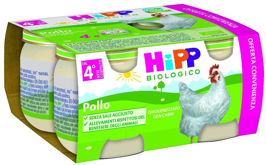 Hipp Italia Srl Hipp Bio Omog Pollo 4x80g