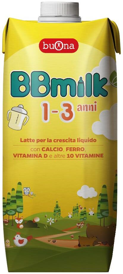 Buona Spa Societa' Benefit Bbmilk 1-3 Liquido 500ml