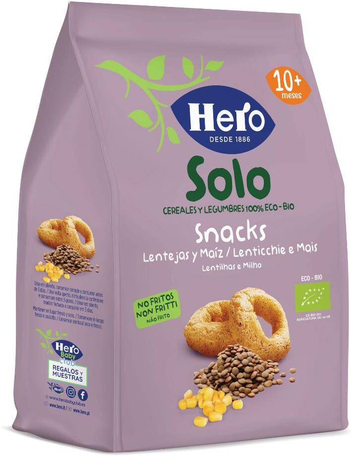 Fater Spa Hero B Snack Lentic Mais 50g