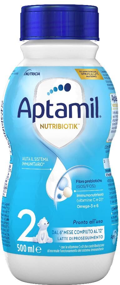 Danone Nutricia Spa Soc.Ben. Aptamil 2 Liq 500ml Bott 1pz