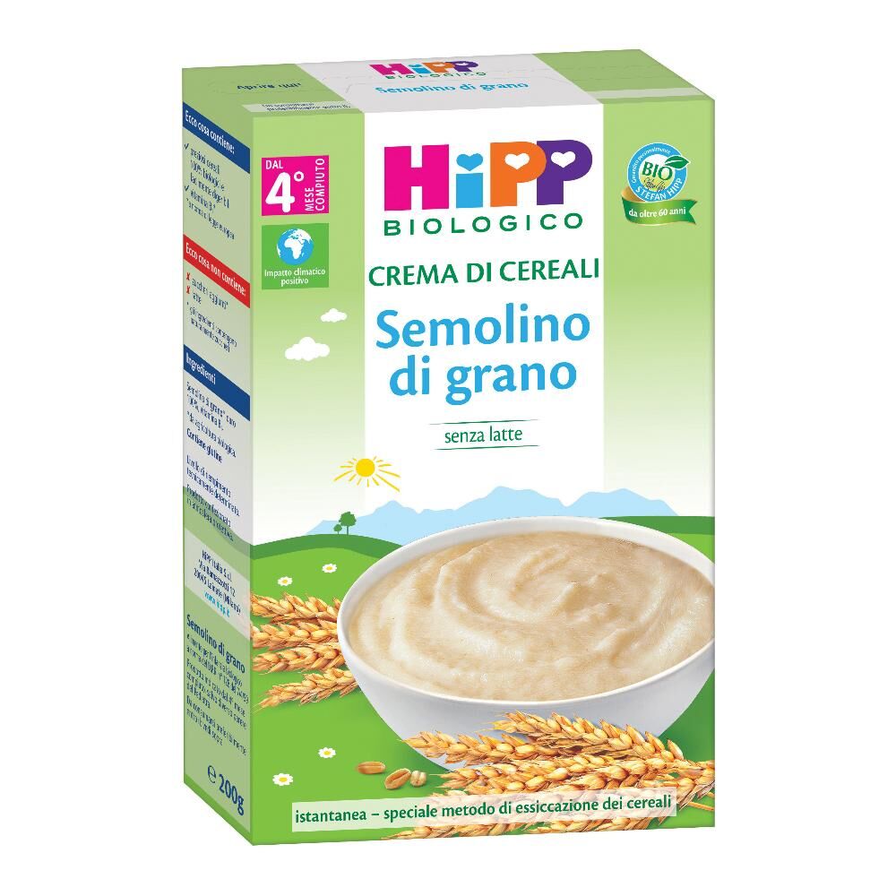 Hipp Italia Srl Hipp Bio Semolino 200g