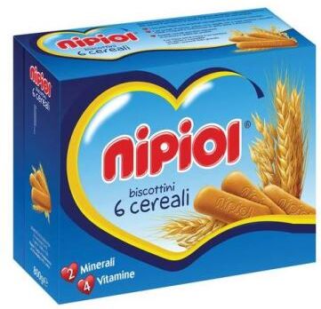 Nipiol (heinz italia spa) Nipiol Biscott.6 Cereali 800g