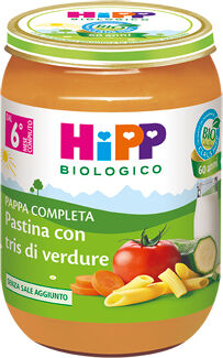 Hipp italia srl Hipp Bio Past.Tris Verdure190g