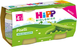 Hipp italia srl Hipp Omog Piselli 80g 2pz