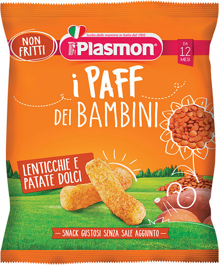 Plasmon (heinz italia spa) Plasmon Paff Snack Lent/pat15g