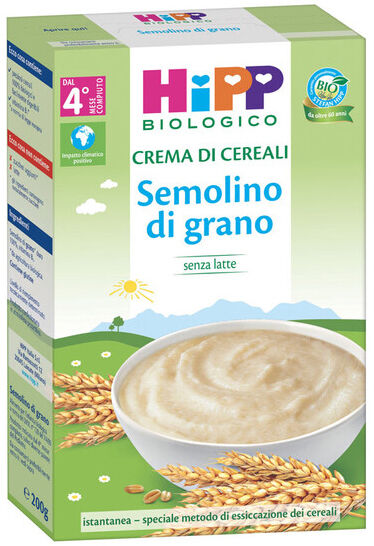 Hipp italia srl Hipp Bio Crema Cereali Semolin