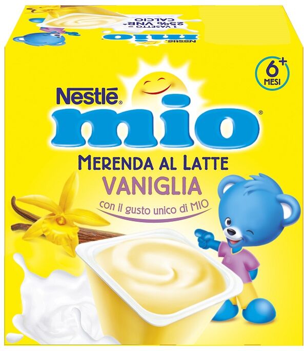 NESTLE' ITALIANA SpA NESTLE MIO MERENDA AL LATTE CON VANIGLIA 4x100G