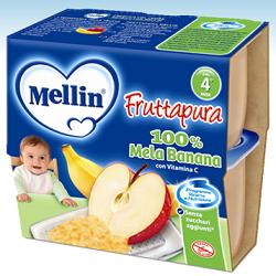 DANONE NUTRICIA SpA SOC.BEN. MELLIN Fr.Pura Me/Ban4x100g