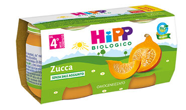 HIPP ITALIA Srl OMO HIPP Bio Zucca 2x80g
