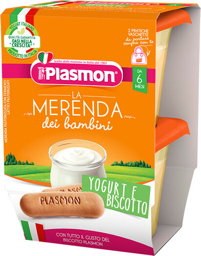 PLASMON (HEINZ ITALIA SpA) OMO PL.Sap.Nat.Bisc-Yog.2x120g