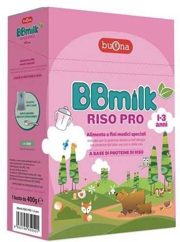 Bbmilk Riso Pro Alimento Proteine Riso 1-3 400g