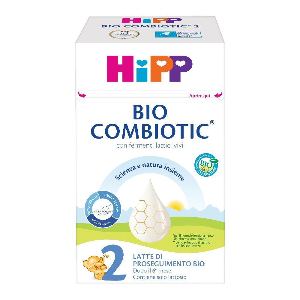 Hipp Italia Srl HIPP 2 BIO COMBIOTIC 600G