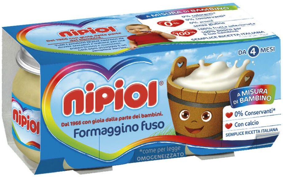 Nipiol (Heinz Italia Spa) Nipiol Formaggino 2x80g