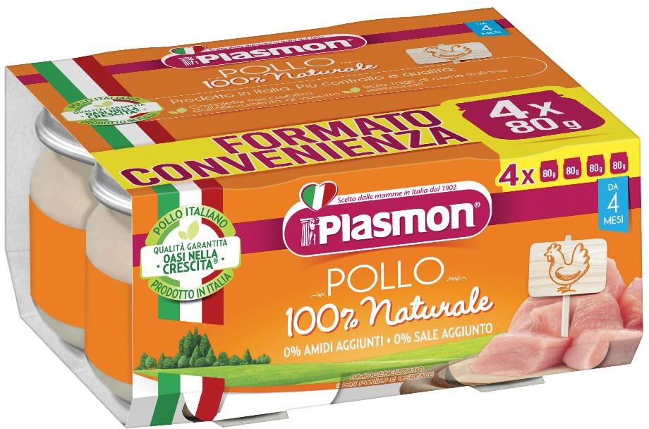 Plasmon (Heinz Italia Spa) Omo Pl.Pollo 4x80g