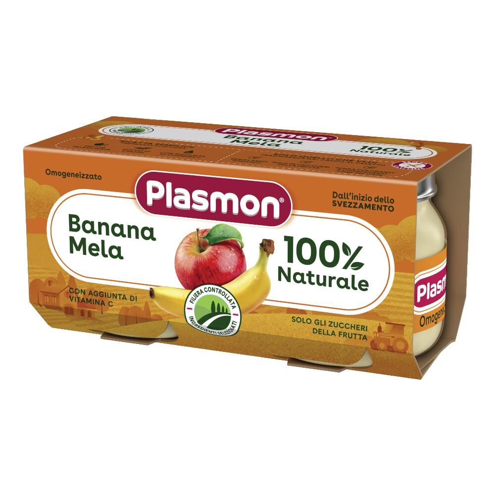 Plasmon (Heinz Italia Spa) Plasmon Omog Banana Mela 2x80g