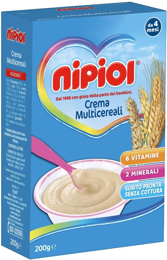 Plasmon Nipiol Cereali Crema Multicer