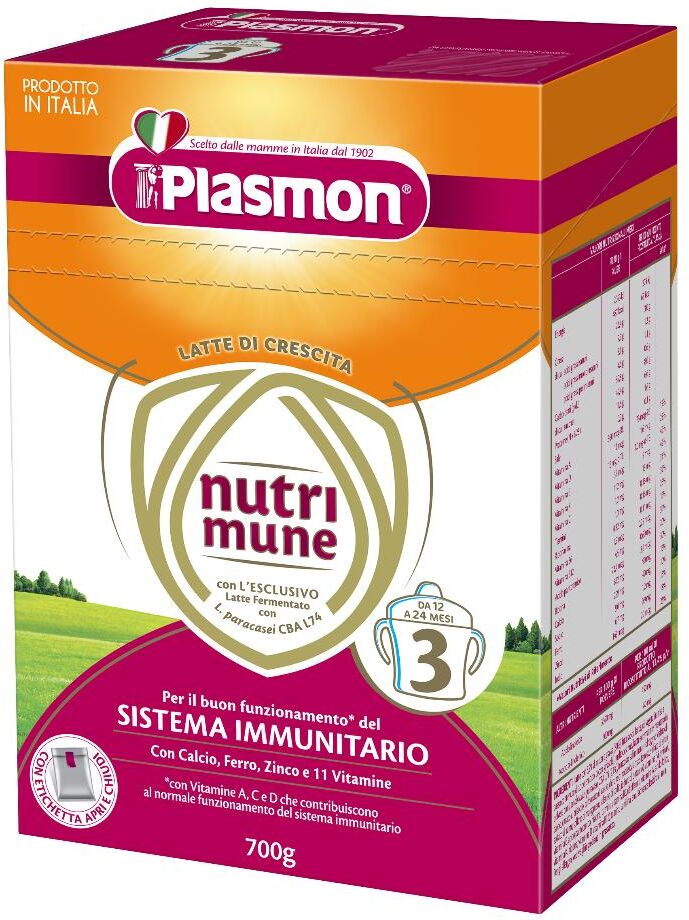 Plasmon (Heinz Italia Spa) Plasmon Nutrimune Ltt St3 700g