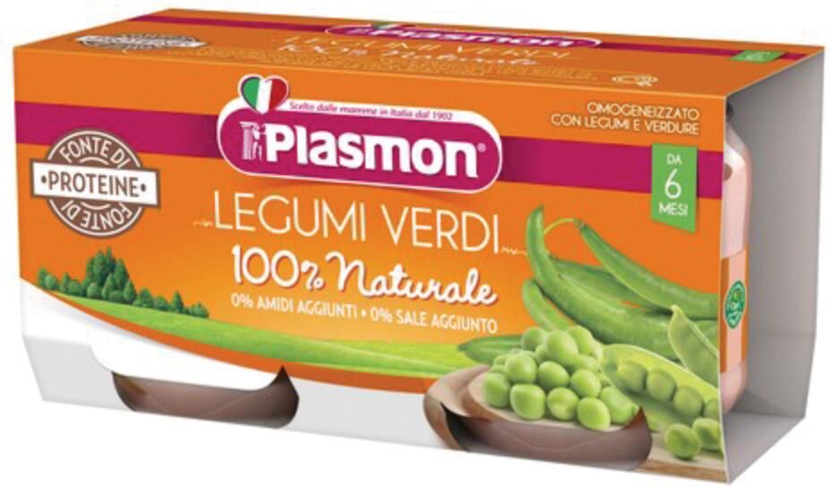 Plasmon (Heinz Italia Spa) Omo Pl Legumiverdi 2x80gr.