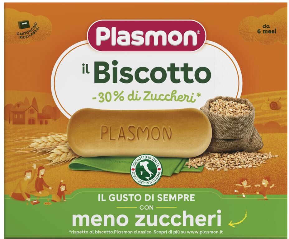 Plasmon (Heinz Italia Spa) Plasmon Bisc.-30% Zucch.720g