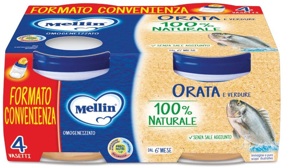 MELLIN OMO  Orata 4x80g