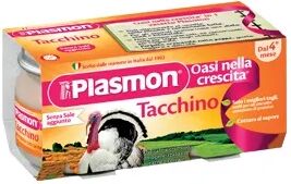 Plasmon Omogenizzato Tacchino 2 Vasetti da 80 g