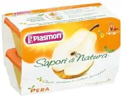 Plasmon Omogeneizzati Di Frutta Sapori Di Natura Alla Pera 4x100 g +4m