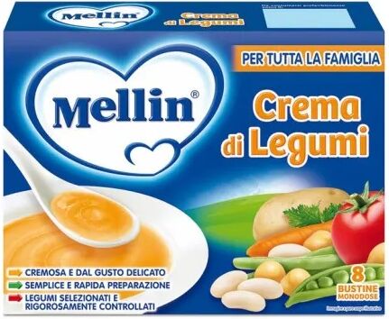 Mellin Crema di Legumi 13 x 8 g