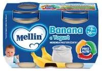 Mellin Merenda Yogurt E Banana 2 x 120g