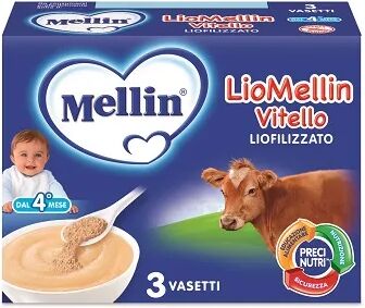 Mellin Lio Vitello Liofilizzato 3 x 10 g