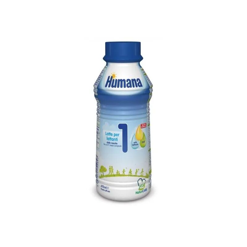 Humana 1 Latte Liquido 0-6 Mesi Bottiglia 470 ml