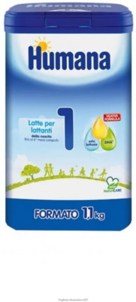 Humana 1 Probalance Latte in Polvere 1100 grammi