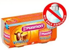 Plasmon Omogenizzato Vitello 2 Vasetti da 80 g