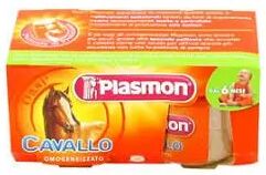 Plasmon Omogeneizzato Di Carne Di Cavallo 2x80 g +6m