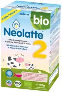 Toepfer gmbh Neolatte 2 Bio ARA Latte in Polvere 2 buste x 350 grammi