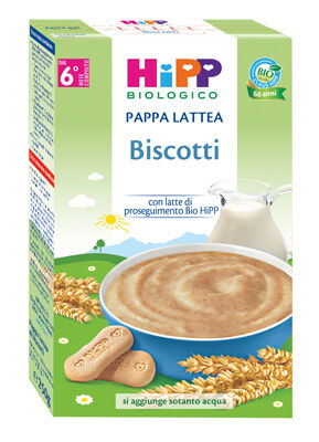 BIO + pappa lattea biscotto