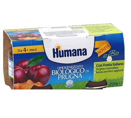 BIO + Humana omog prugna bio 2x100g