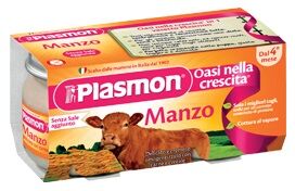 PLASMON omog manzo c/gift 80x4