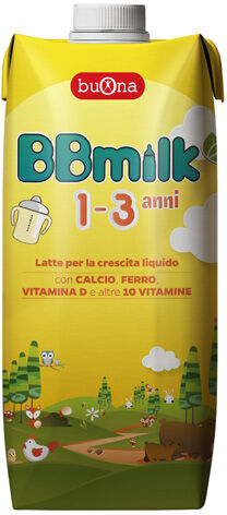 bbmilk Bb milk 1-3 anni liquido 500ml