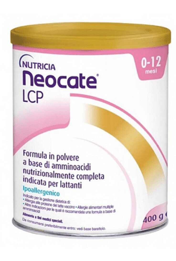 NEOCATE LCP Alimento Ipoallergenicao in Polvere Per Lattanti 0-12 Mesi 400 g