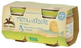 ALCE NERO Alce omo trota/verd.bio 2x80g