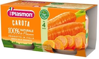 PLASMON Omo pl.carote 2x80g