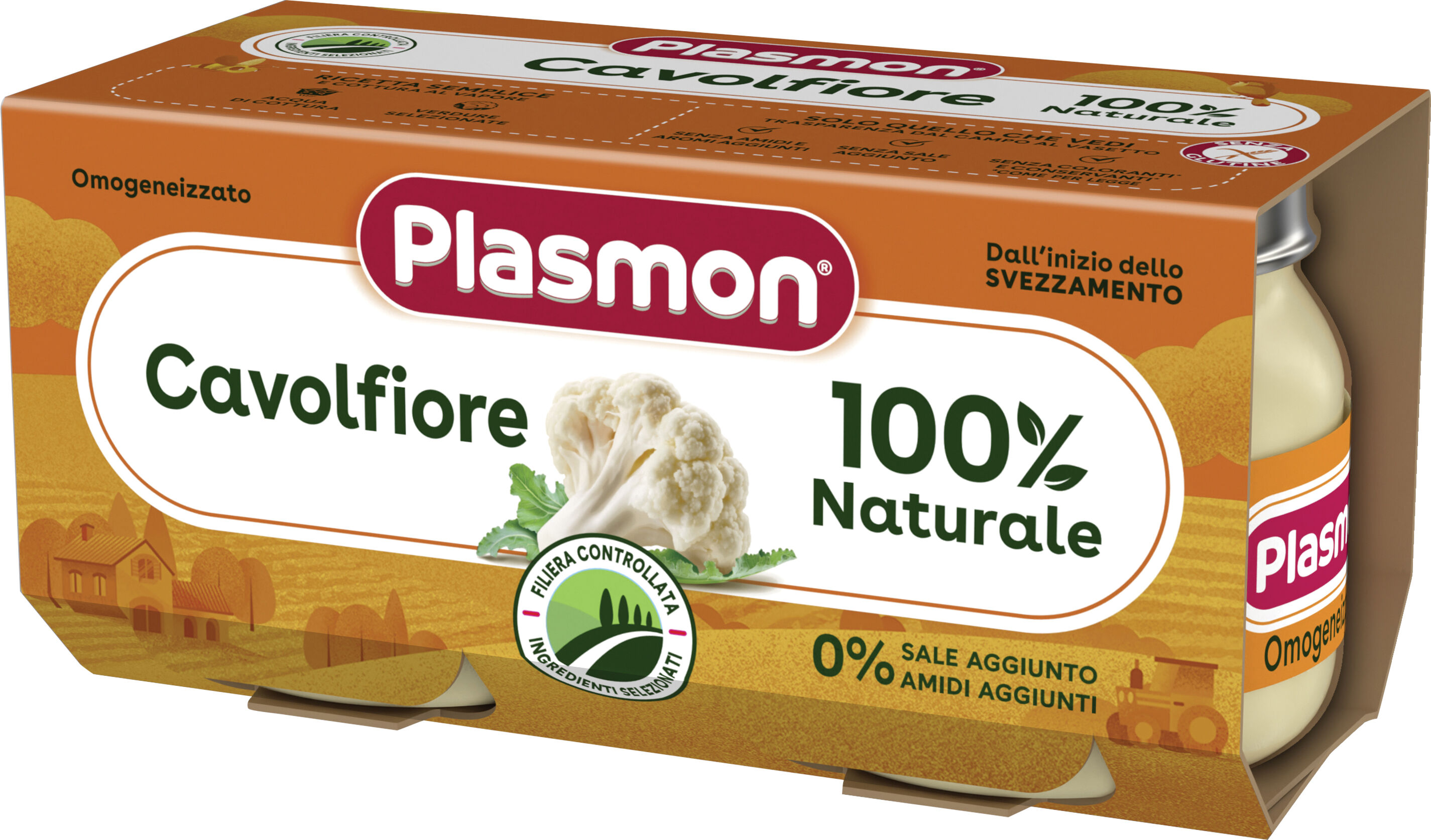 PLASMON Omo pl.cavolfiore 2x80g