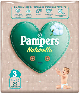 PAMPERS natur.3(4-9kg)22pz