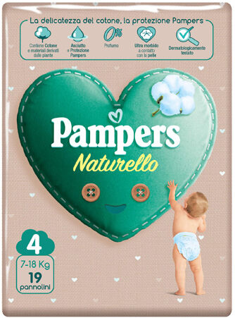 PAMPERS natur.4(7-18kg)19pz