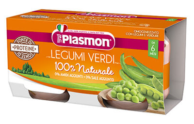PLASMON Omo pl.verdure/legumi 2x80g
