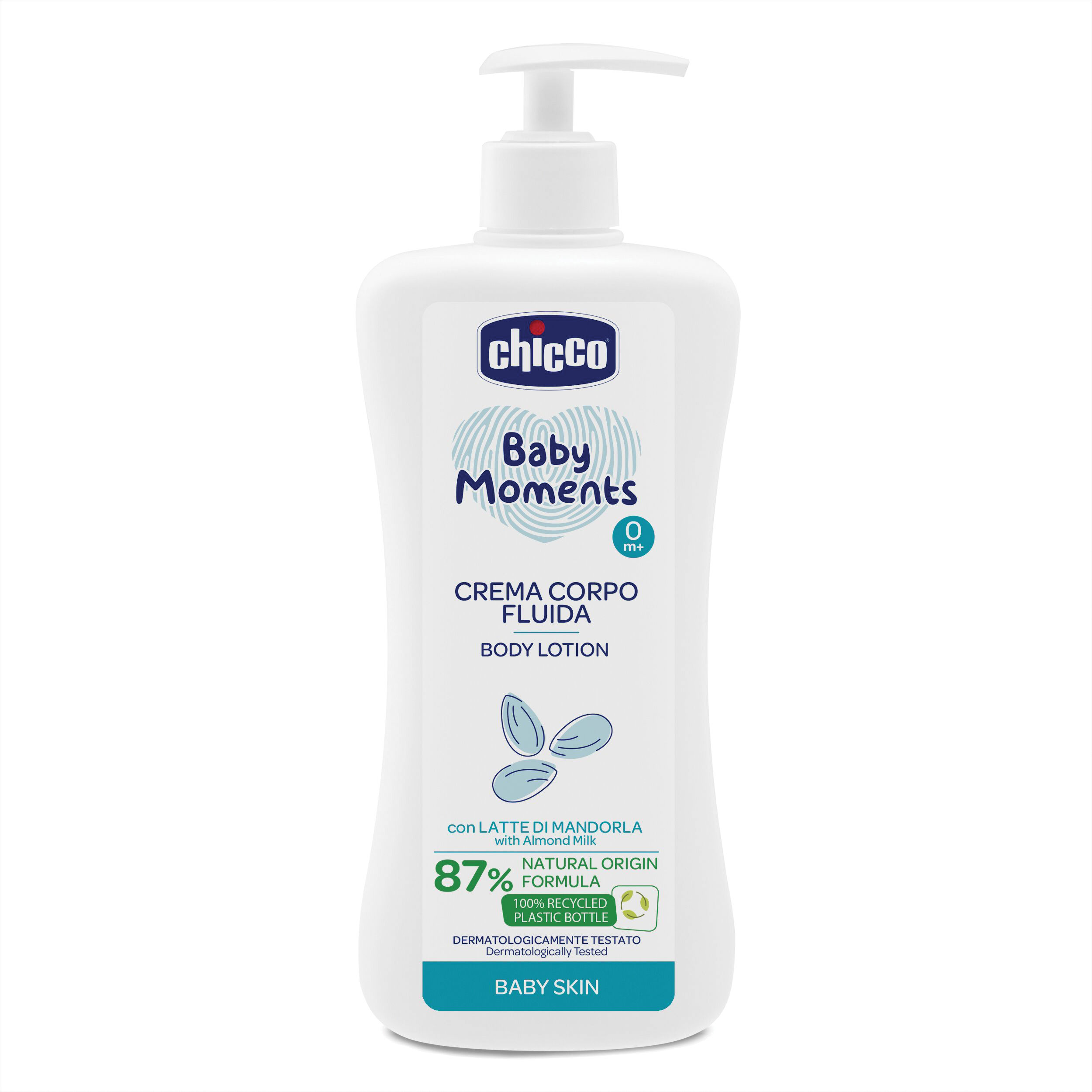 Chicco baby moments crema corpo delicate 500 ml