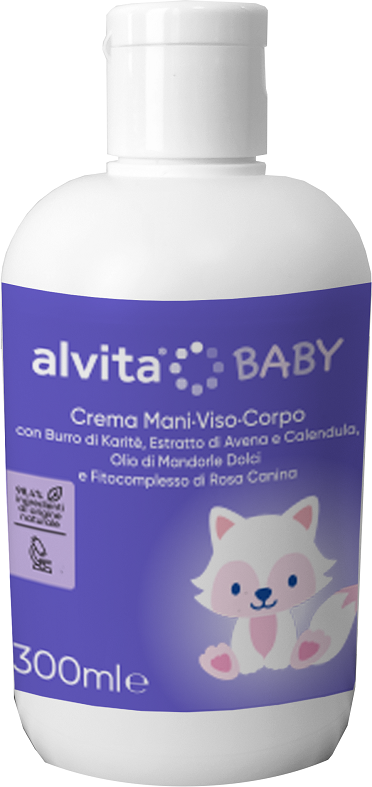 ALVITA baby crema viso-corpo 300 ml