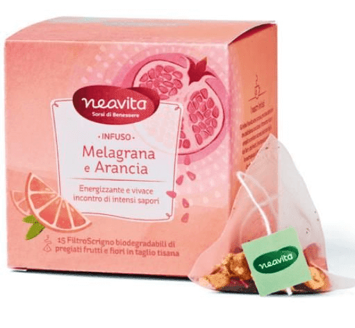 neavita Filtroscrigno Infuso Melagrana Arancia 15 Filtri